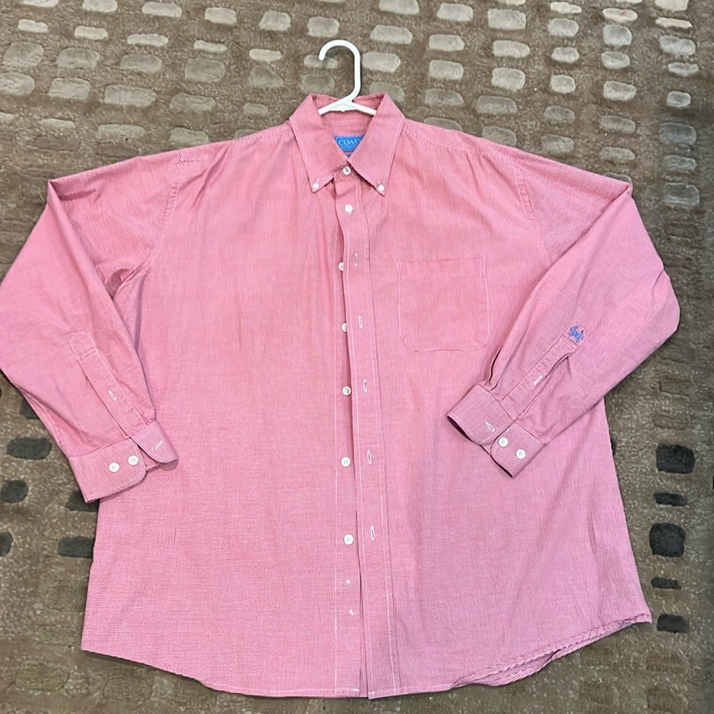 Men’s Coast button down shirt - size L